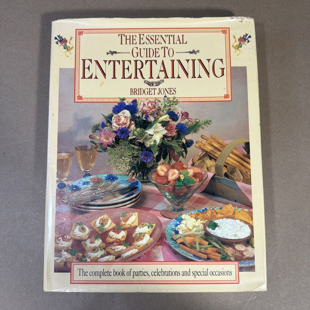 The Essential Guide to Entertaining by Bridget Jones Amazing Illustrations